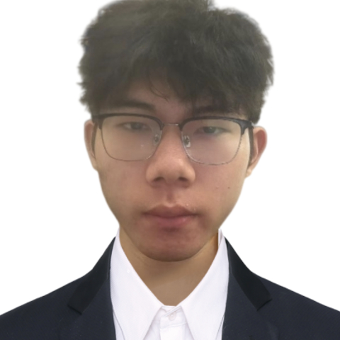 Photo of undergraduate RA Henry Wang